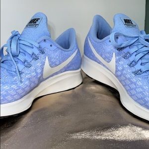 Nike Zoom Pegusas 35 Light Blue Running Shoes